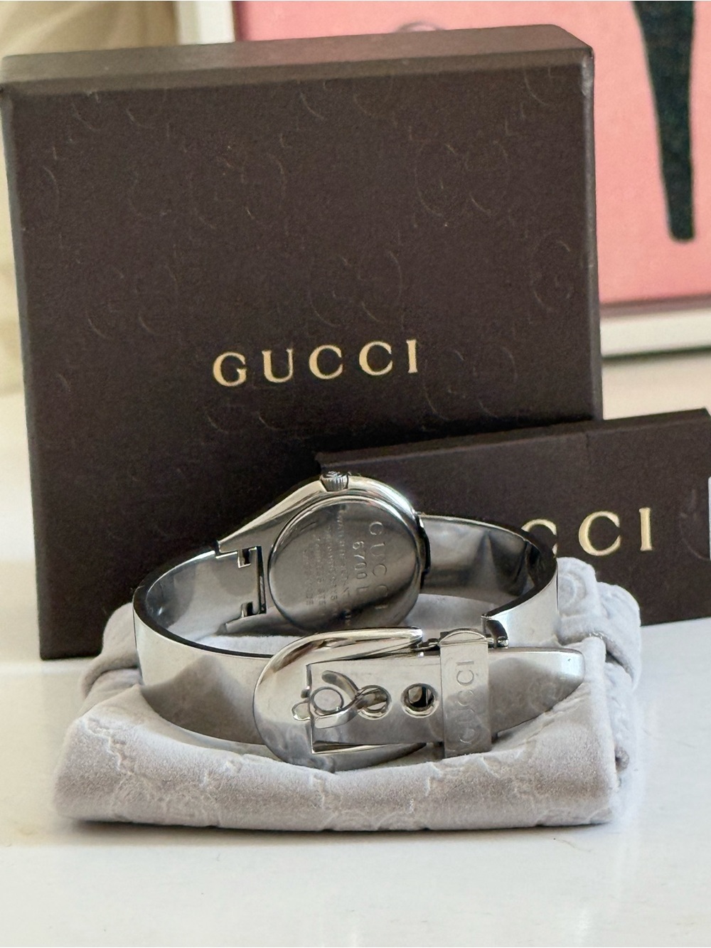 Gucci watch Silver Stainless Steel Bracelet ๐ - Picture 11 of 12